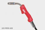 Plynem chlazený svařovací hořák MIGSTAR 252 - 4 m 103P959A40