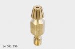 GCE Řezací hubice PUZ - PROPAN, ZEMNÍ PLYN standard pro strojní hořák BIR+ 10 - 25 mm 14001351